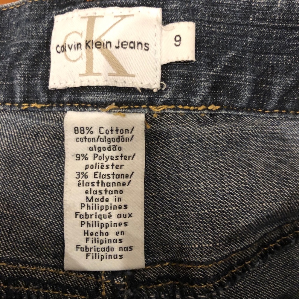 Calvin Klein Jeans Dark jeans great condition - Picture 4 of 6